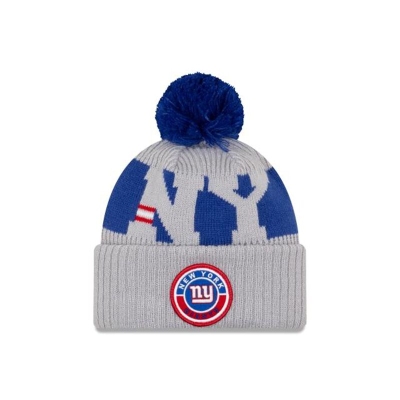 New York Giants Gorra | New Era NFL Alternate Cold Weather Sport Knit Beanie Mexico - Rojos